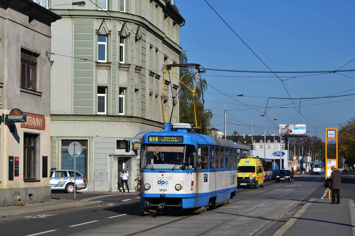 Острава, Tatra T3G № 1001