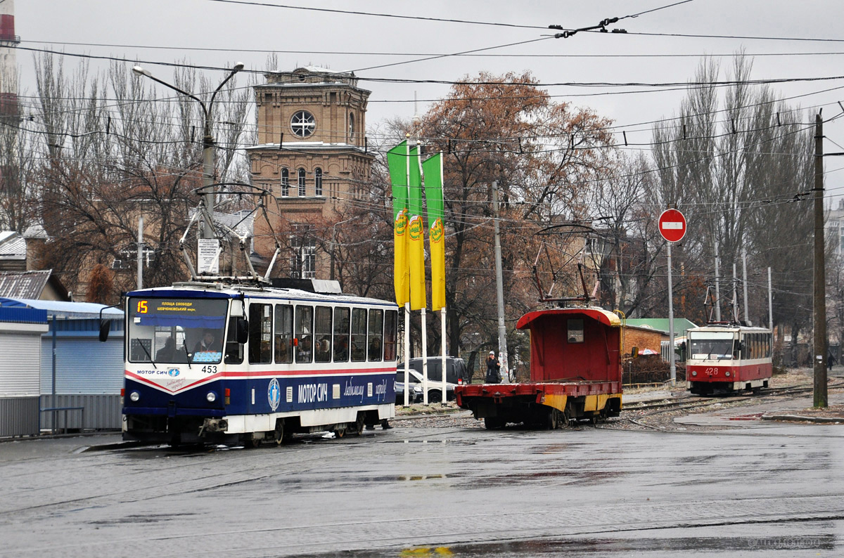 Запорожье, Tatra T6B5SU № 453