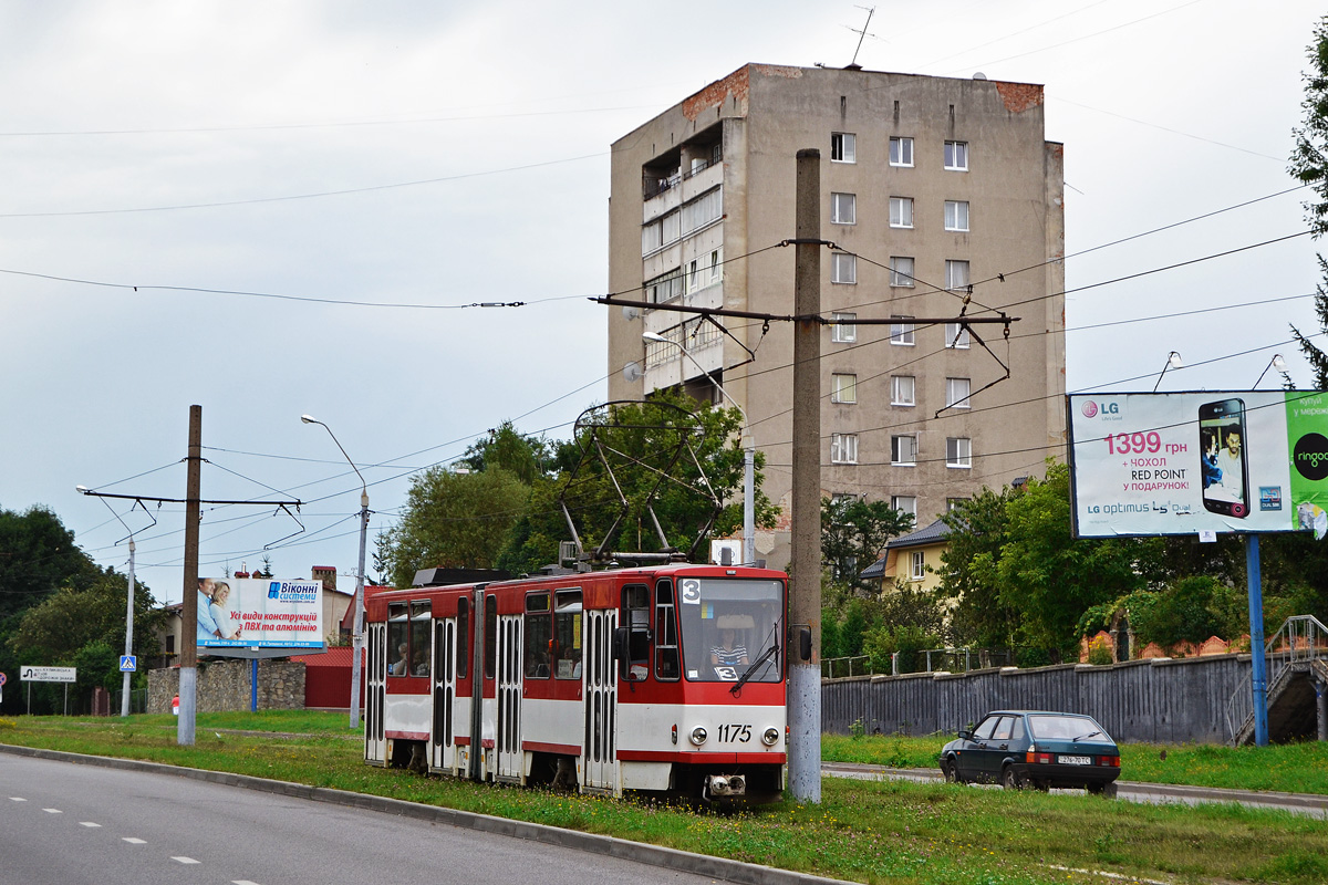 Львов, Tatra KT4D № 1175