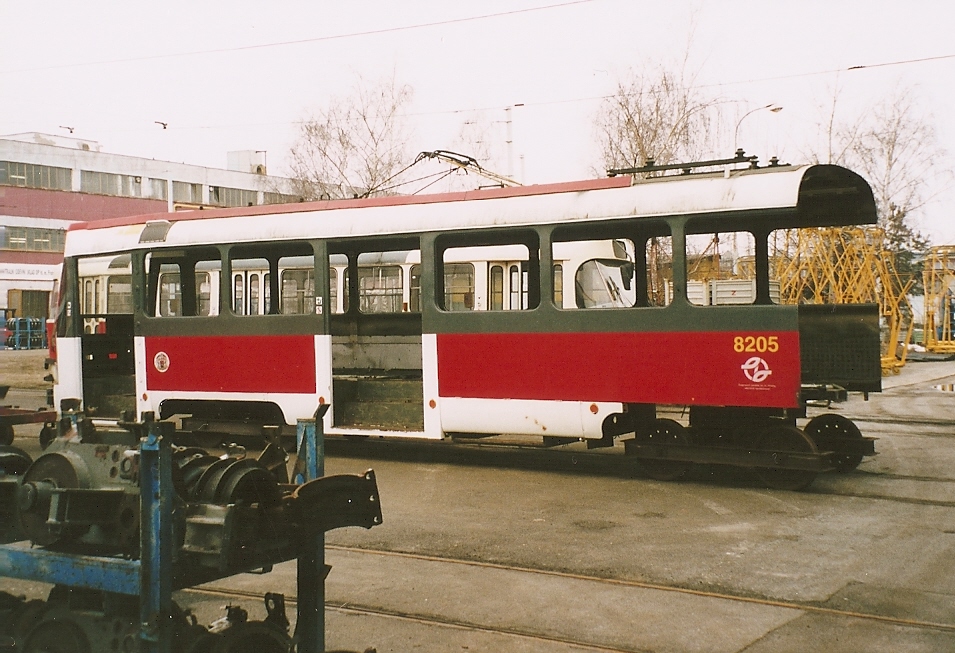 Прага, Tatra T3R (1995) № 8205