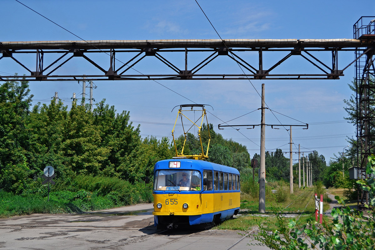 Каменское, Tatra T3SU № 655