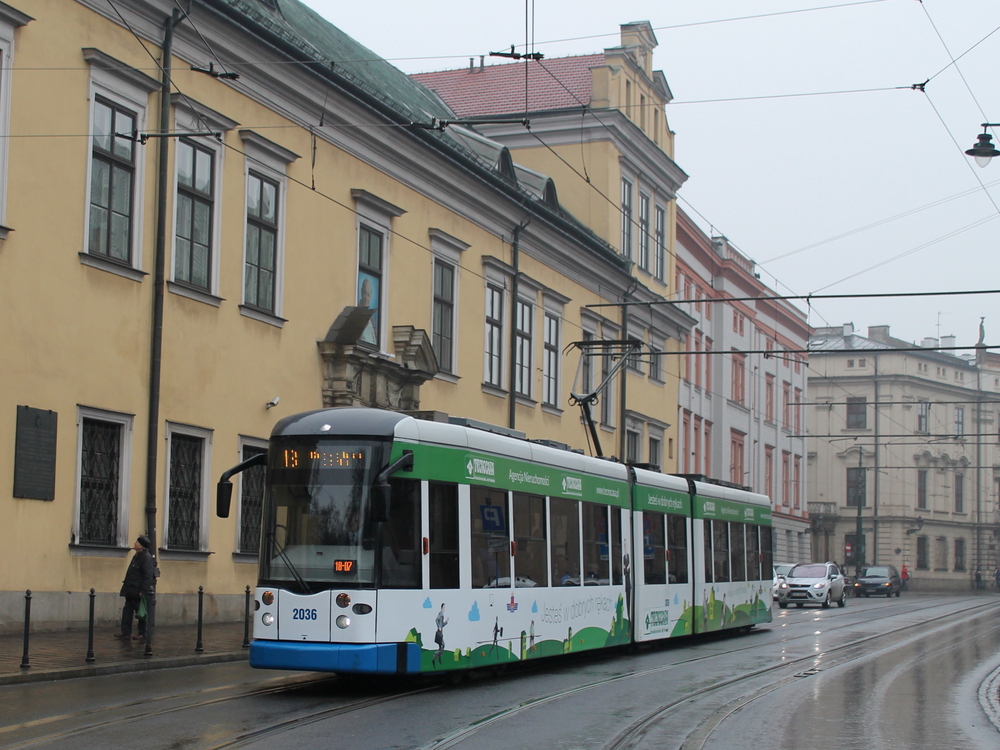 Krakova, Bombardier NGT6/2 № 2036