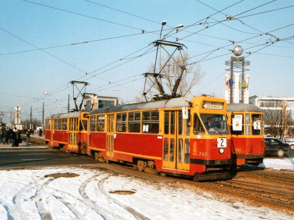 Варшава, Konstal 13N № 742