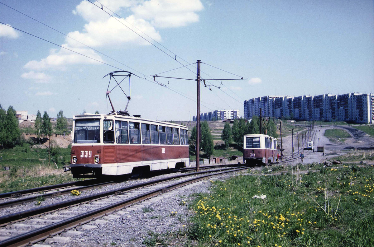 Прокопьевск, 71-605 (КТМ-5М3) № 339; Прокопьевск, 71-605 (КТМ-5М3) № 341