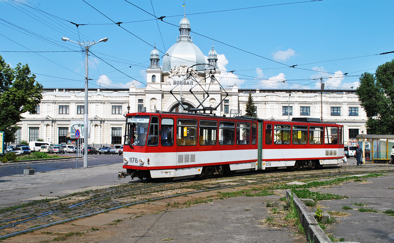 Львов, Tatra KT4D № 1178