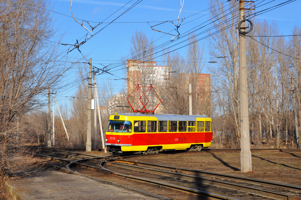 Volgograd, Tatra T3SU # 2721 Volgograd, Tatra T3SU # 2721