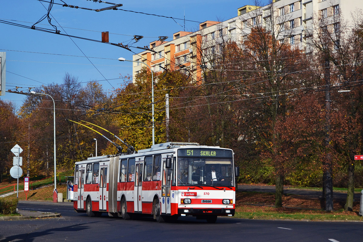 Усти-над-Лабем, Škoda 15Tr13/6M № 570