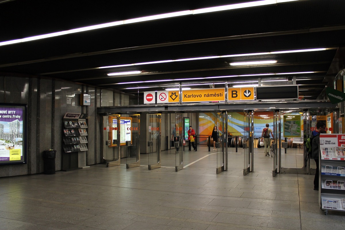 Прага — Метрополитен: линия B