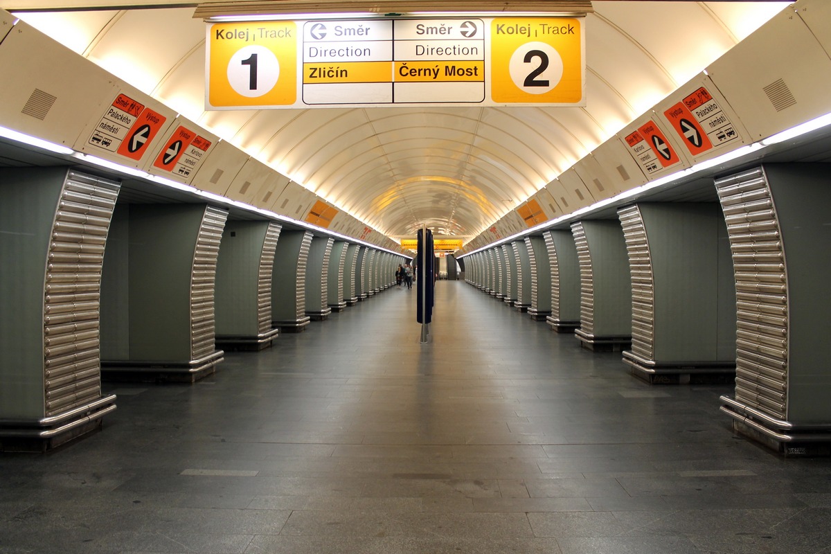 Prága — Metro: Line B