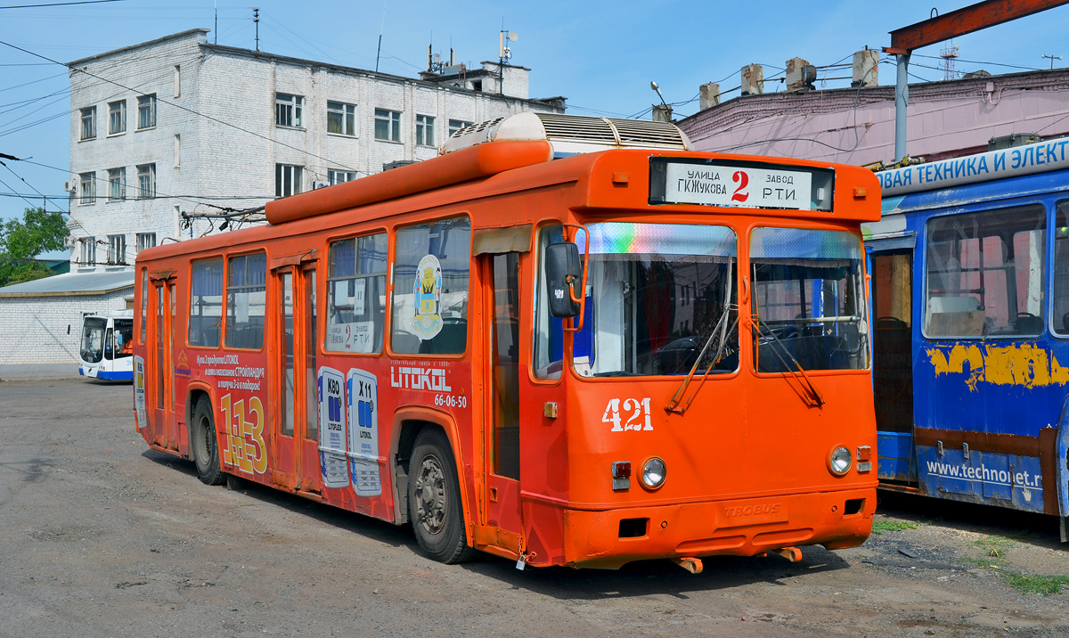 Оренбург, БТЗ-5276-04 № 421 Оренбург, БТЗ-5276-04 № 421