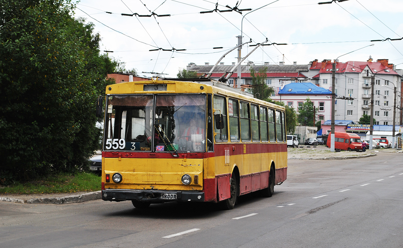 Львов, Škoda 14Tr89/6 № 559