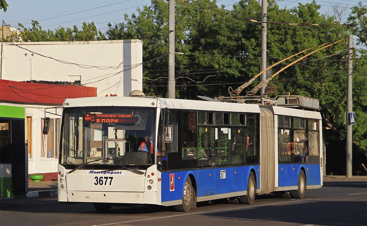 Москва, Тролза-6206.00 «Мегаполис» № 3677