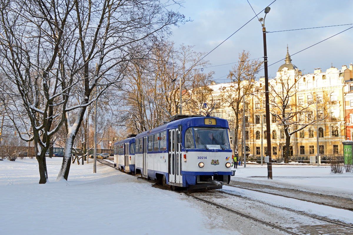 Рига, Tatra T3A № 30514