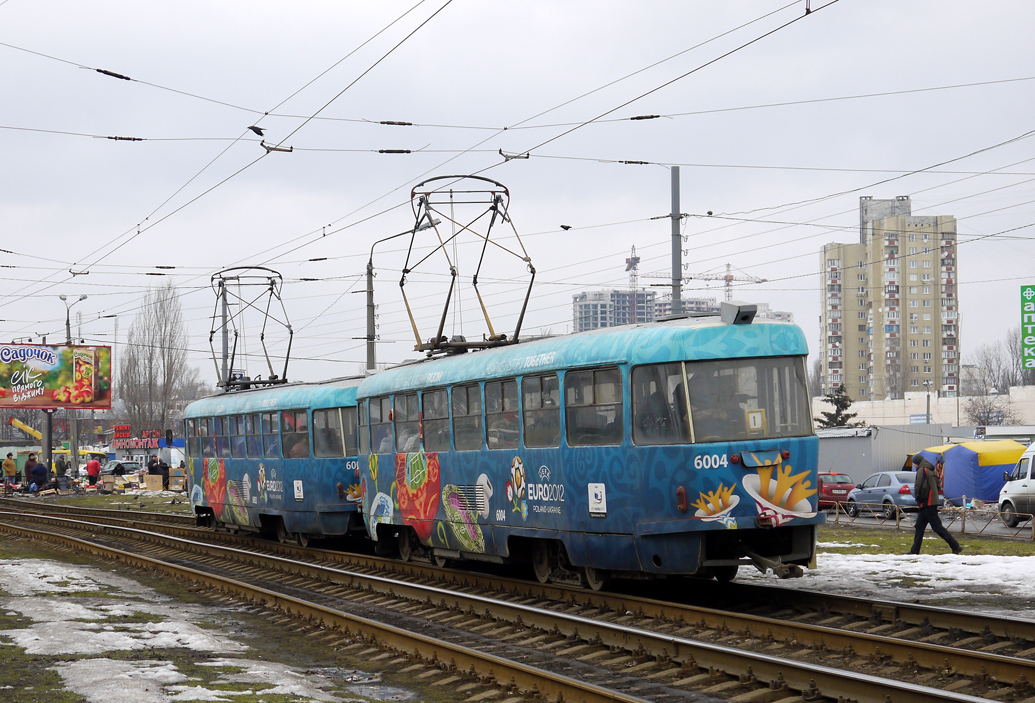 Киев, Tatra T3SU № 6004