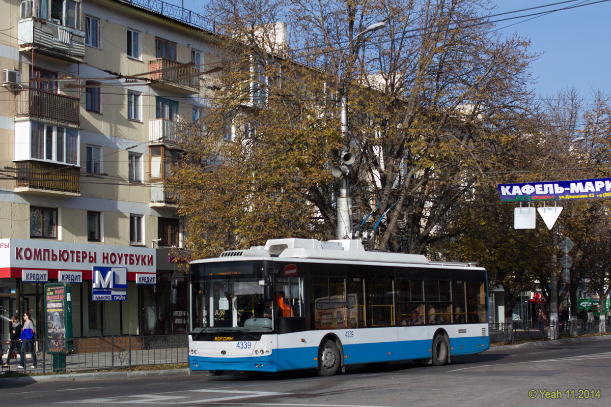 Крымский троллейбус, Богдан Т70110 № 4339