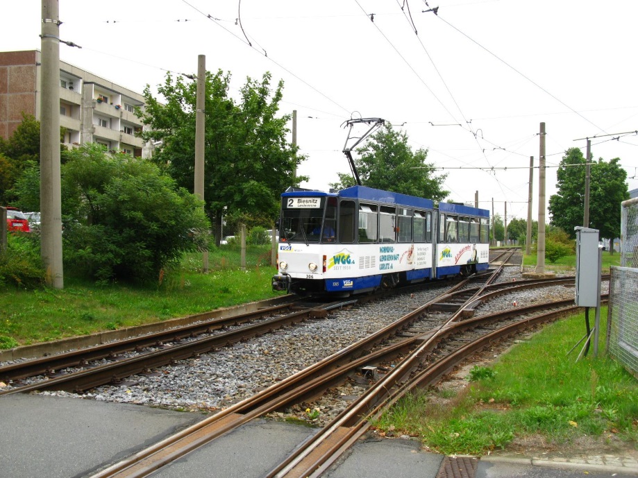 Гёрлиц, Tatra KT4DC № 306