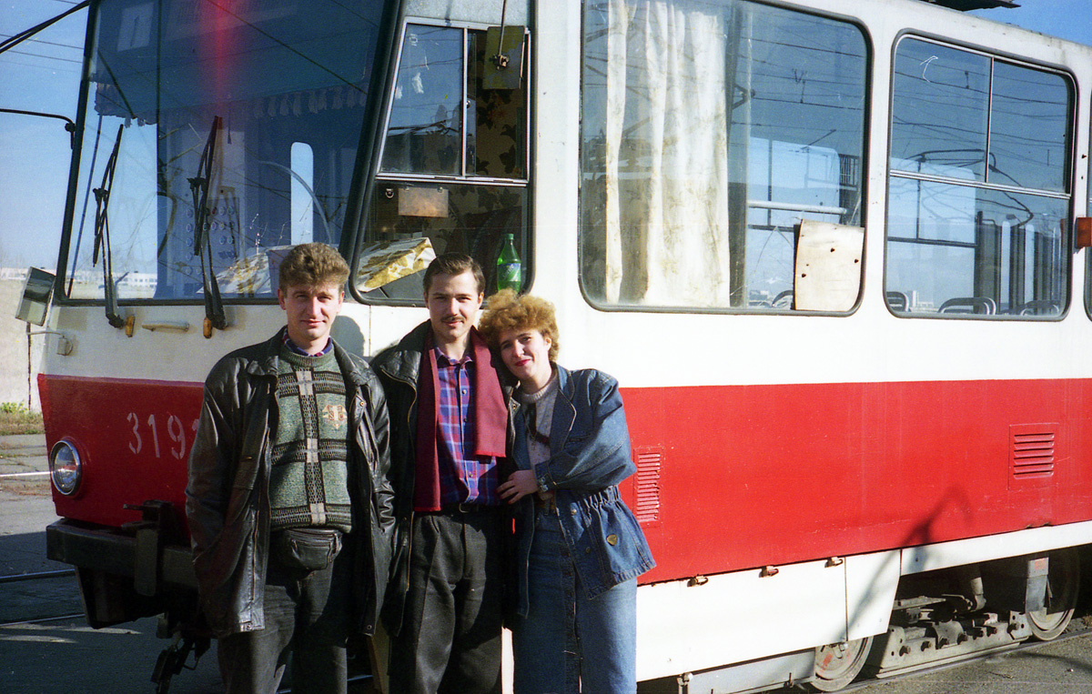 Барнаул — Конкурс на лучший вагон 1997 г.; Працівники електротранспорту; Барнаул — Работники электротранспорта