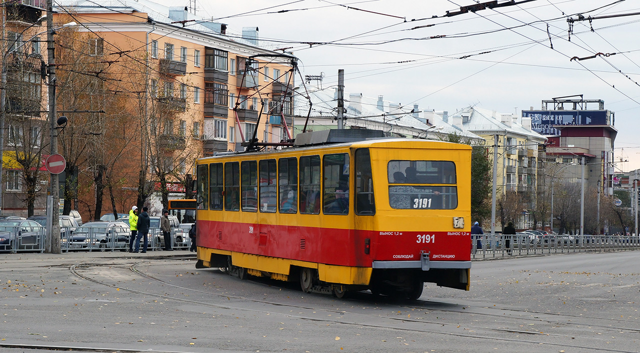 Барнаул, Tatra T6B5SU № 3191