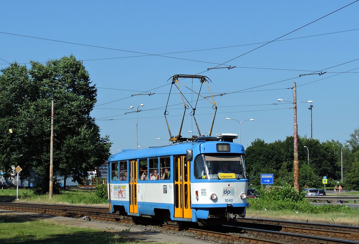 Ostrava, Tatra T3G Nr. 1040 Ostrava, Tatra T3G Nr. 1040