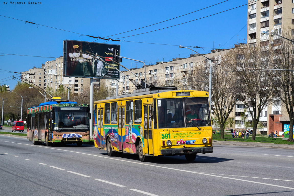 Lvov, Škoda 14Tr08/6 — 591 Lvov, Škoda 14Tr08/6 — 591
