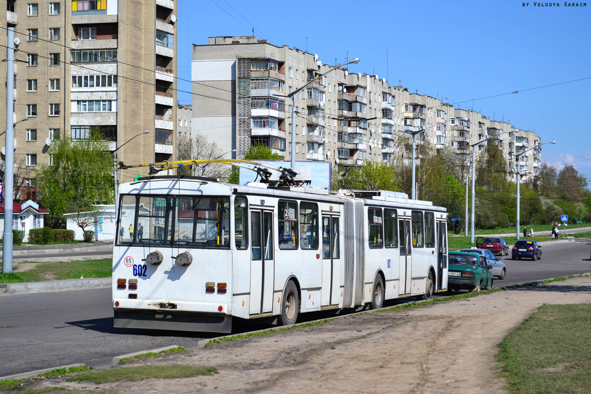 Львов, Škoda 15TrM № 602