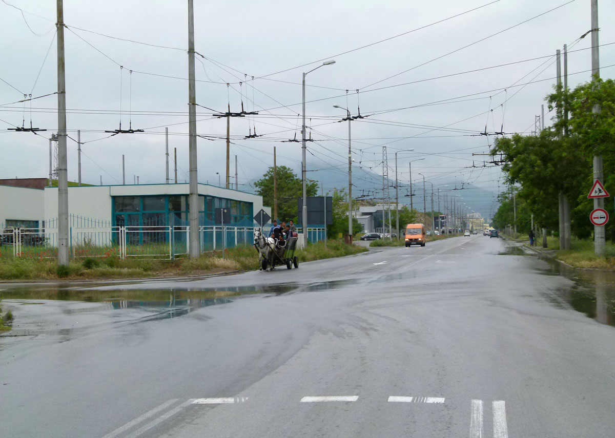 Сливен — Троллейбусные линии и инфраструктура