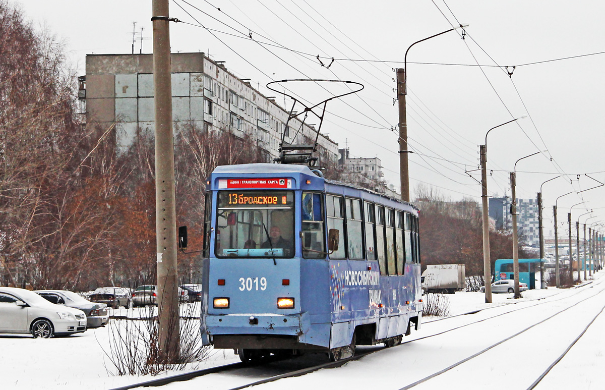 Новосибирск, 71-605 (КТМ-5М3) № 3019
