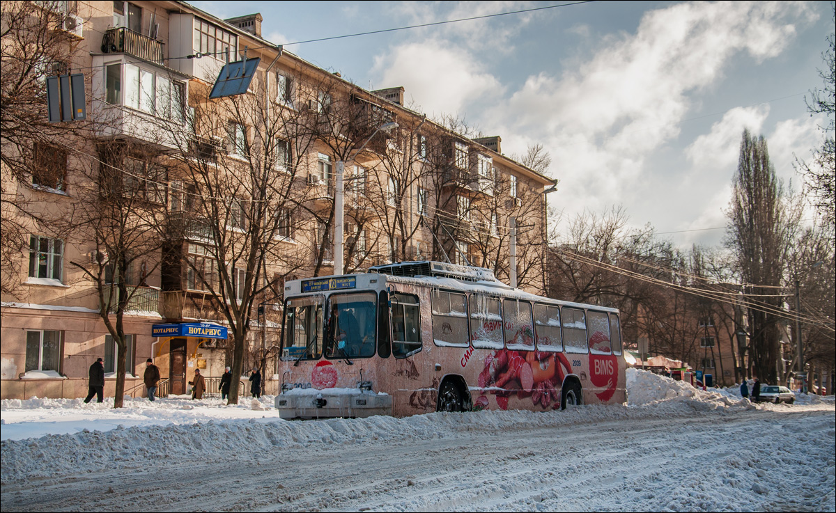 Одесса, ЮМЗ Т2 № 2039; Одесса — 27.12–30.12.2014 — Снегопад и его последствия