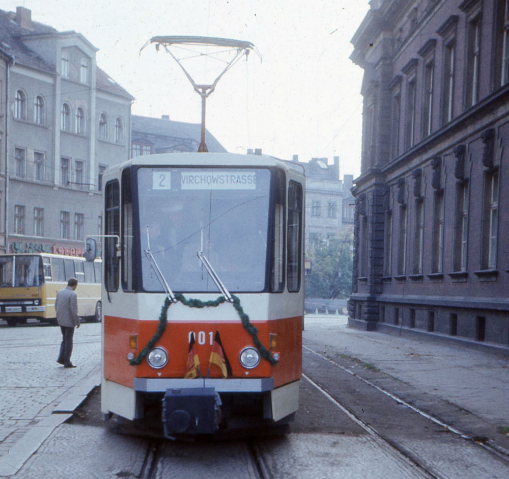 Görlitz, Tatra KT4D — 001; Görlitz — Old photos • Alte Fotos