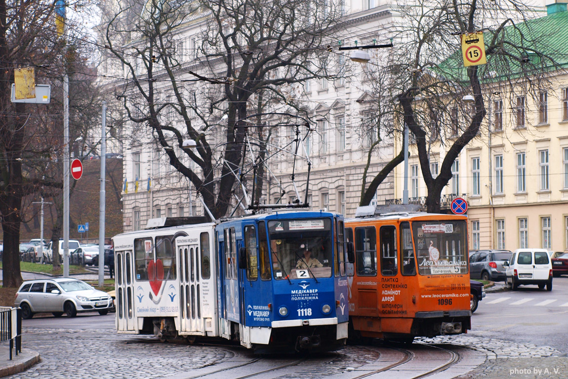 Львов, Tatra KT4SU № 1118