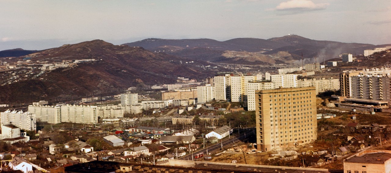 Владивосток — Исторические фотографии — троллейбус