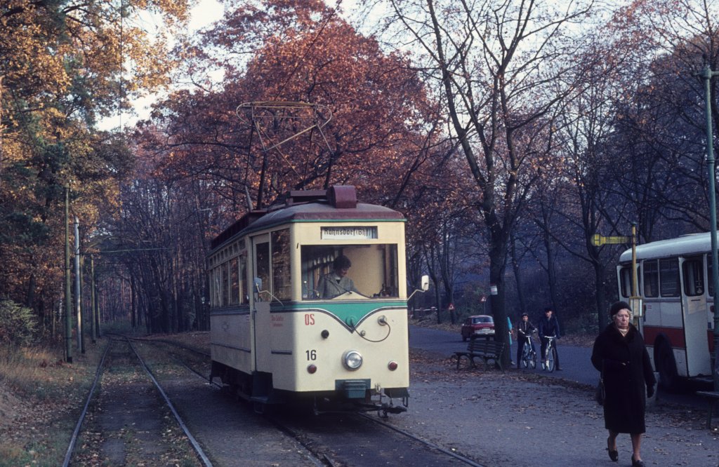 Вольтерсдорф, Двухосный моторный вагон O&K № 16; Вольтерсдорф — Старые фотографии