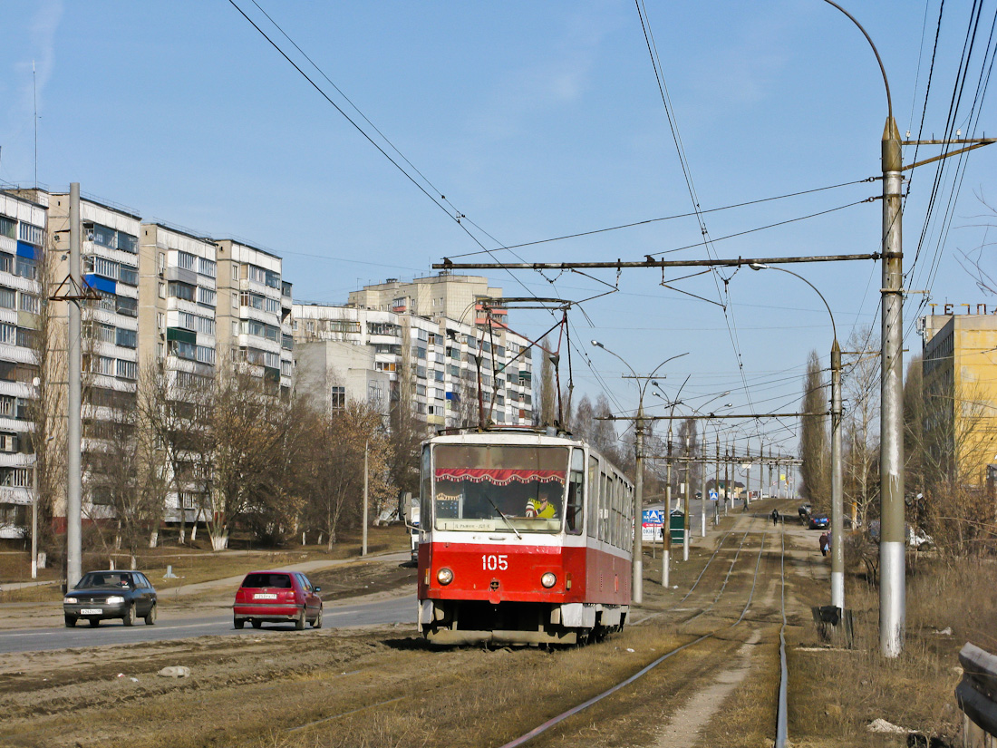 Lipetsk, Tatra T6B5SU № 105