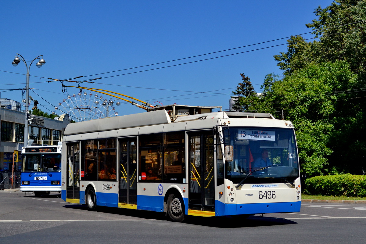Москва, Тролза-5265.00 «Мегаполис» № 6496