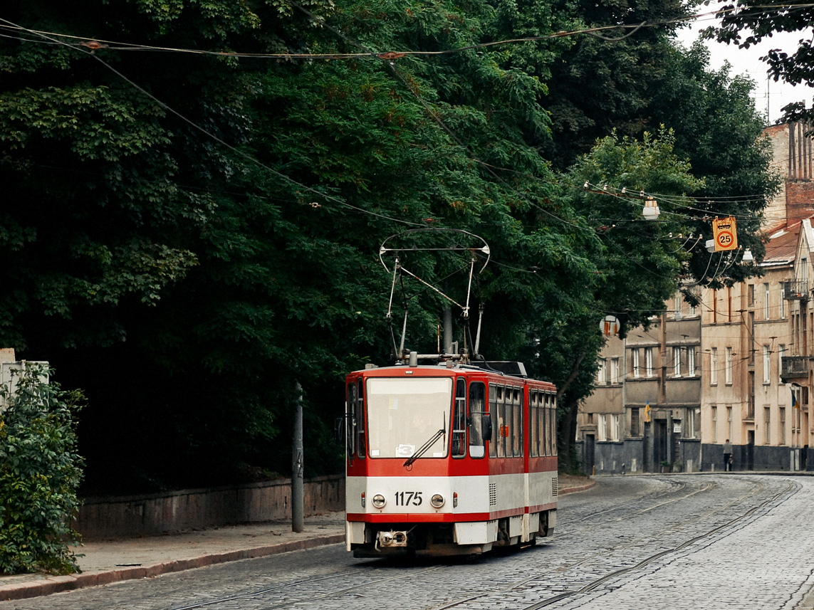 Львов, Tatra KT4D № 1175