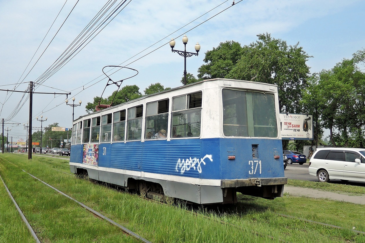 Хабаровск, 71-605 (КТМ-5М3) № 371