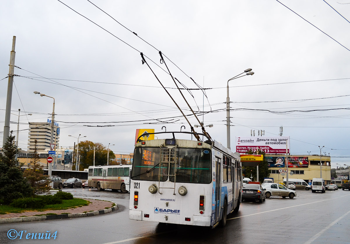 Ростов-на-Дону, ЗиУ-682Г-016.02 (с широкой 1-й дверью) № 321