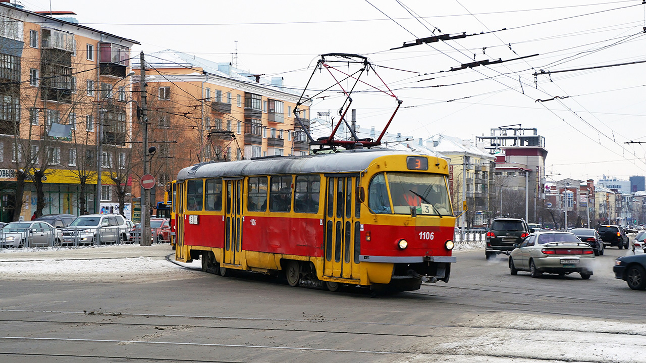 Барнаул, Tatra T3SU № 1106