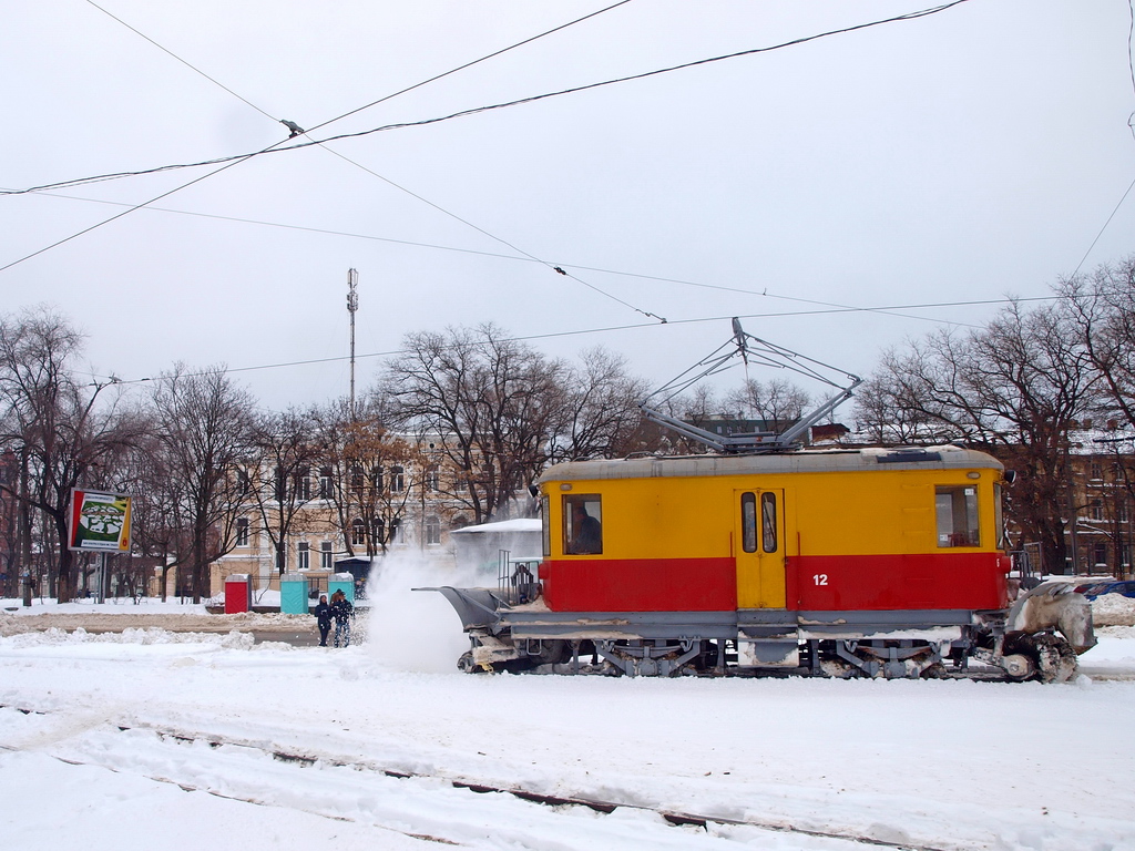 Одесса, ГС-4 (ГВРЗ) № 12; Одесса — 27.12–30.12.2014 — Снегопад и его последствия