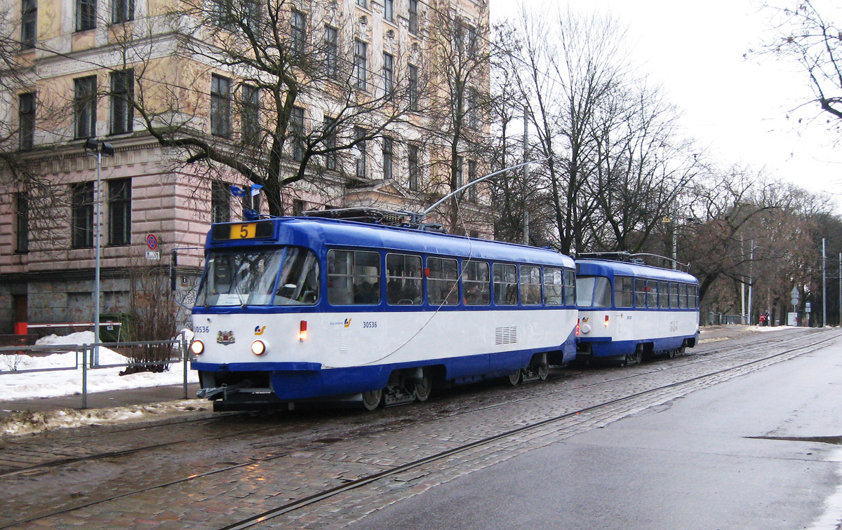 Рига, Tatra T3A № 30536