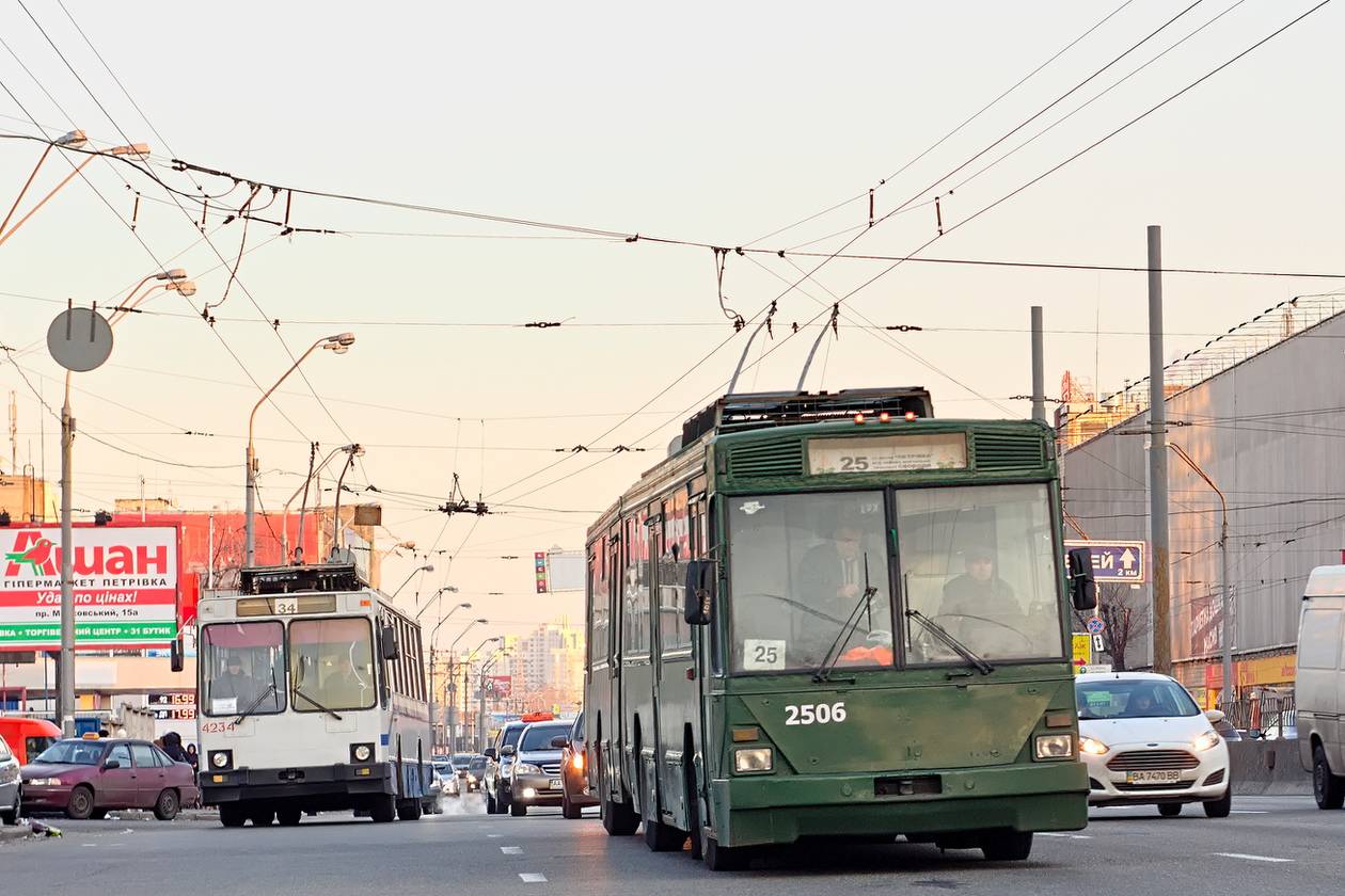 Киев, Киев-12.03 № 2506; Киев, ЮМЗ Т2 № 4234