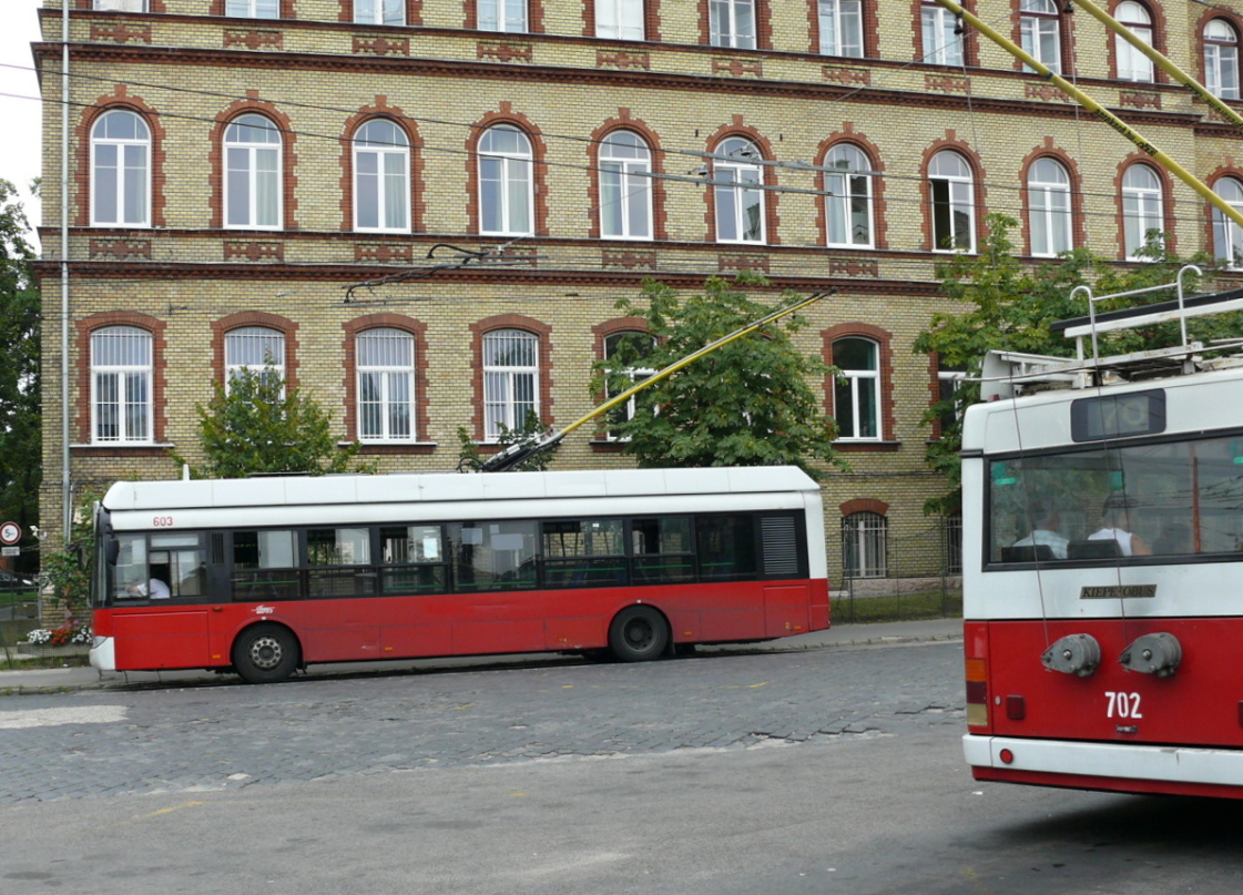 Будапешт, Solaris Trollino II 12 Ganz B № 603