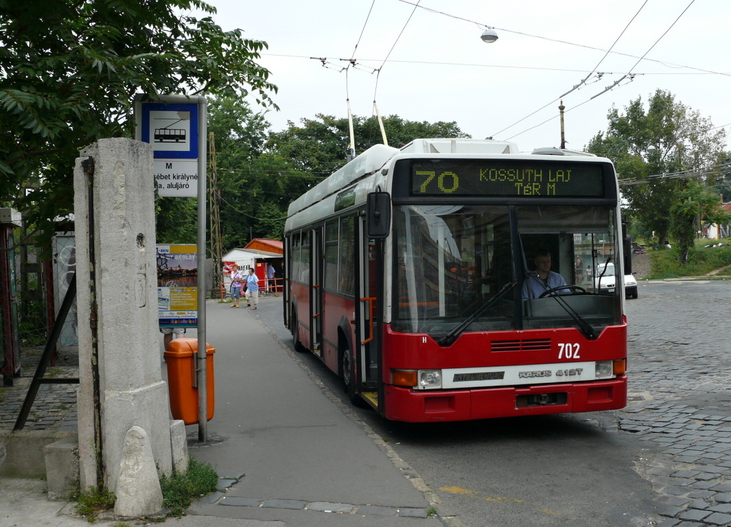 Будапешт, Ikarus 412.81 № 702
