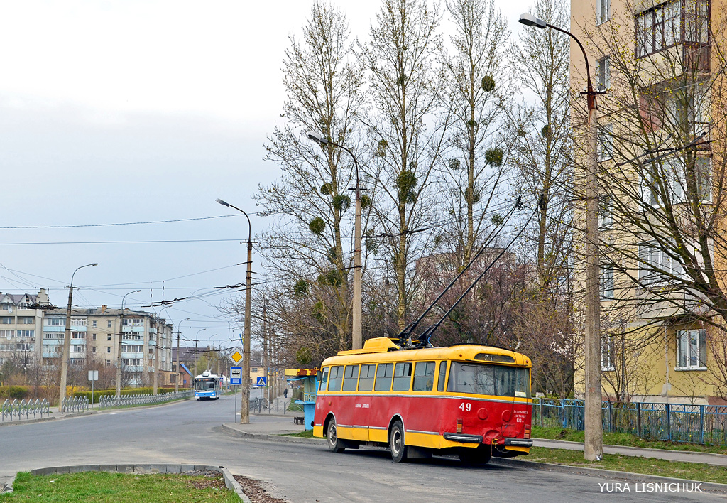 Луцк, Škoda 9Tr19 № 49