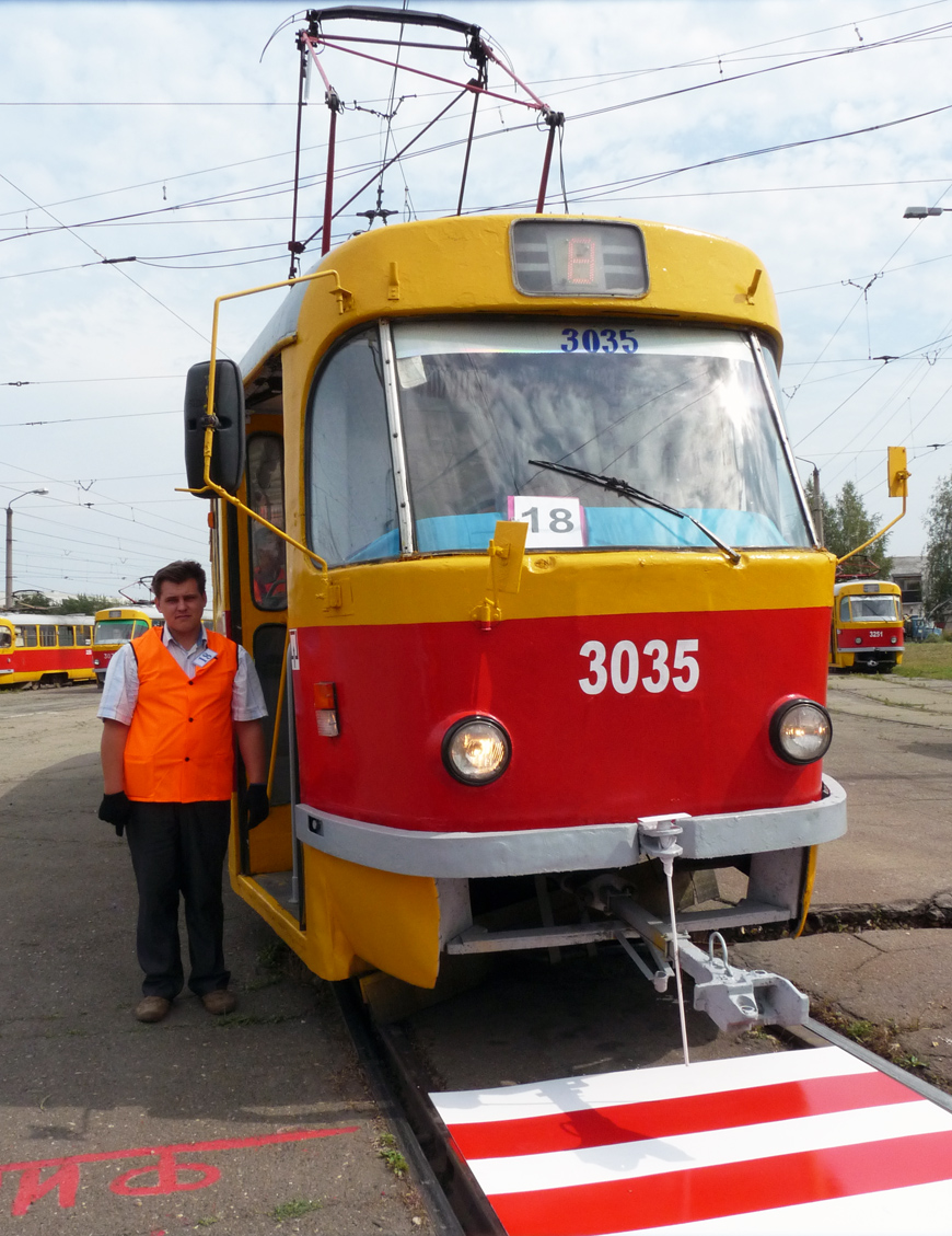 Барнаул, Tatra T3SU № 3035; Барнаул — Конкурс водителей трамвая 2011 г.