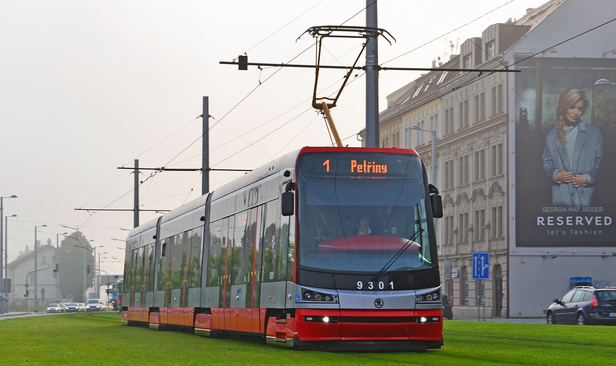 Прага, Škoda 15T3 ForCity Alfa Praha № 9301