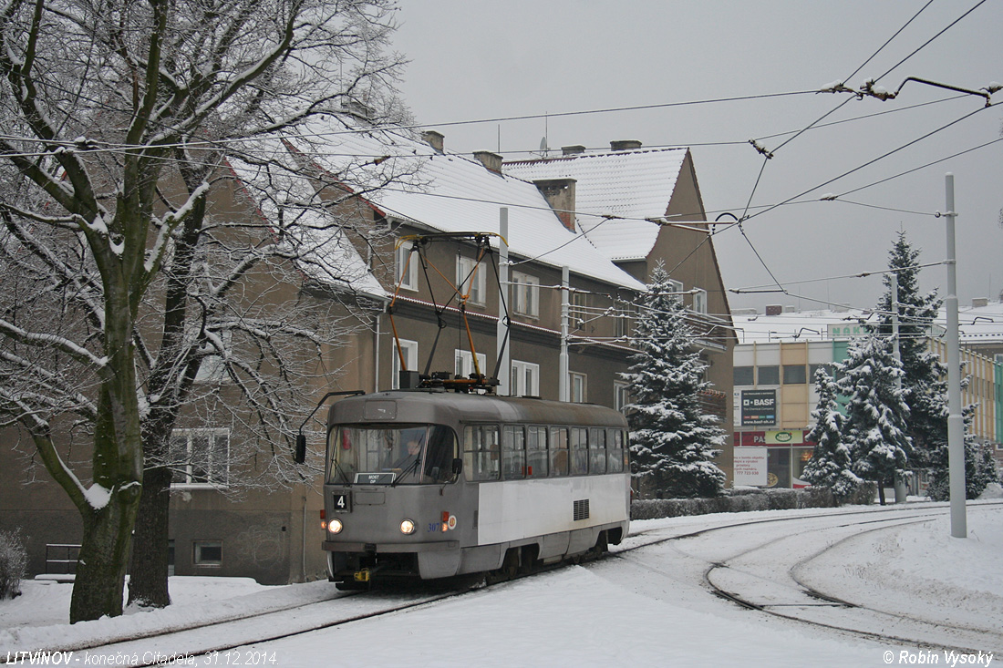 Мост ― Литвинов, Tatra T3M.3 № 307