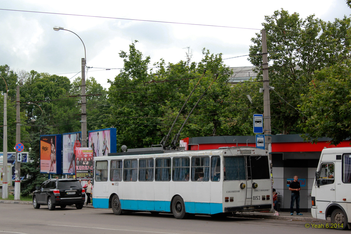 Крымский троллейбус, Škoda 14Tr11/6 № 8153
