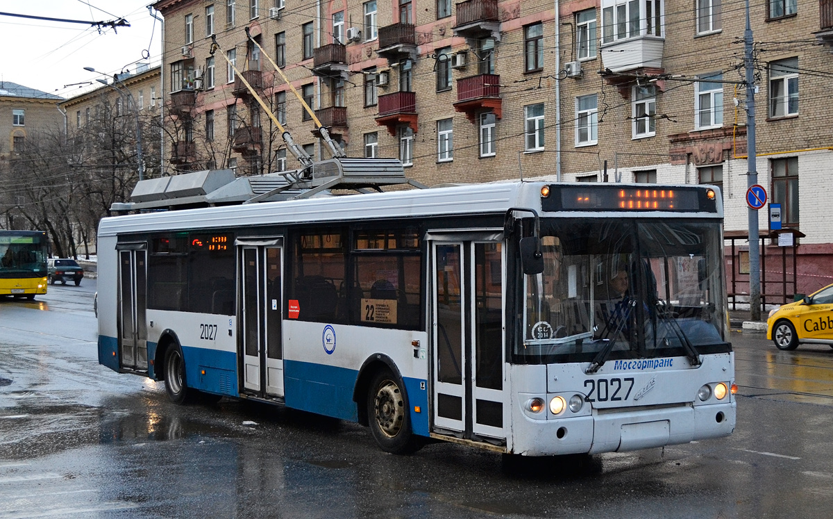 Москва, МТрЗ-52791 «Садовое Кольцо» № 2027