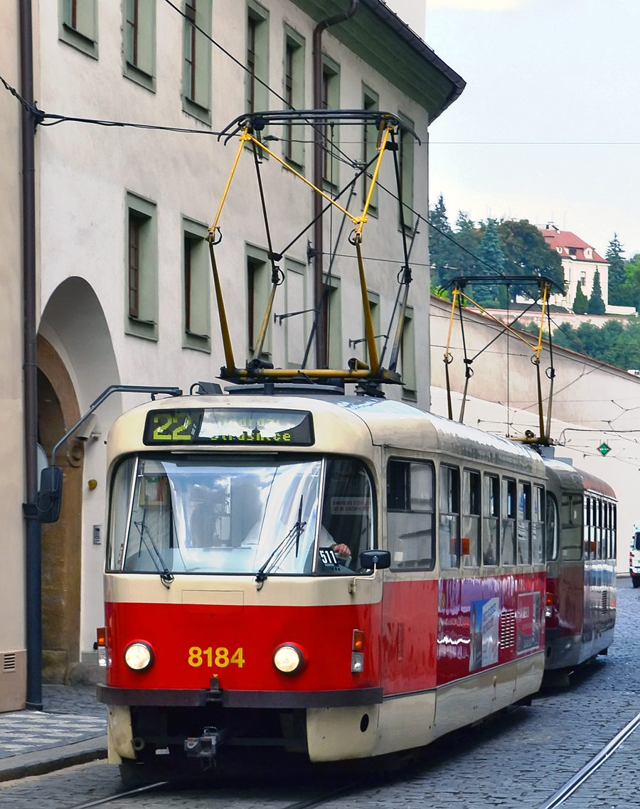 Прага, Tatra T3R.PV № 8184